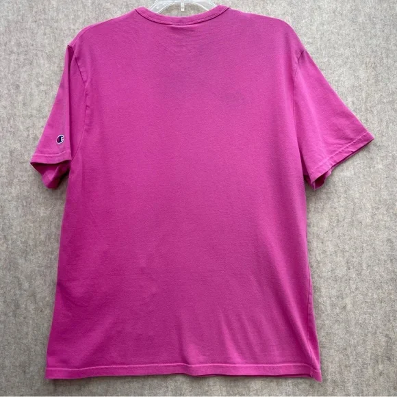 Women's Champion Embroidered Logo Tshirt M - Picture 4 of 7